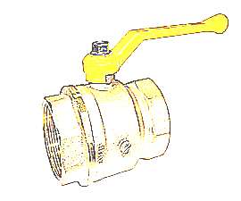 Краны газовые шаровые (фото 1) (рисунок)